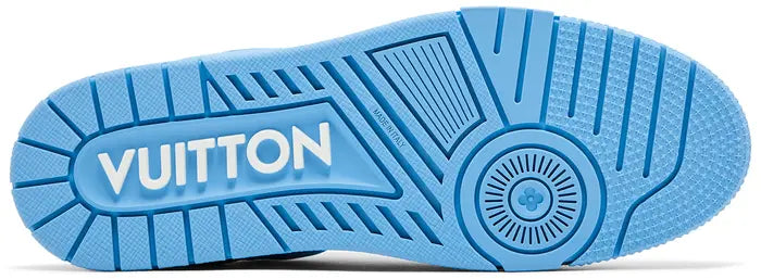 Louis Vuitton Trainer 'Embossed Monogram - Blue